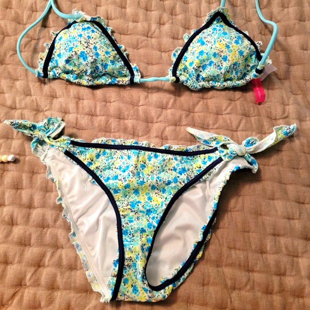 Floral Victoria's Secret Bikini- Medium